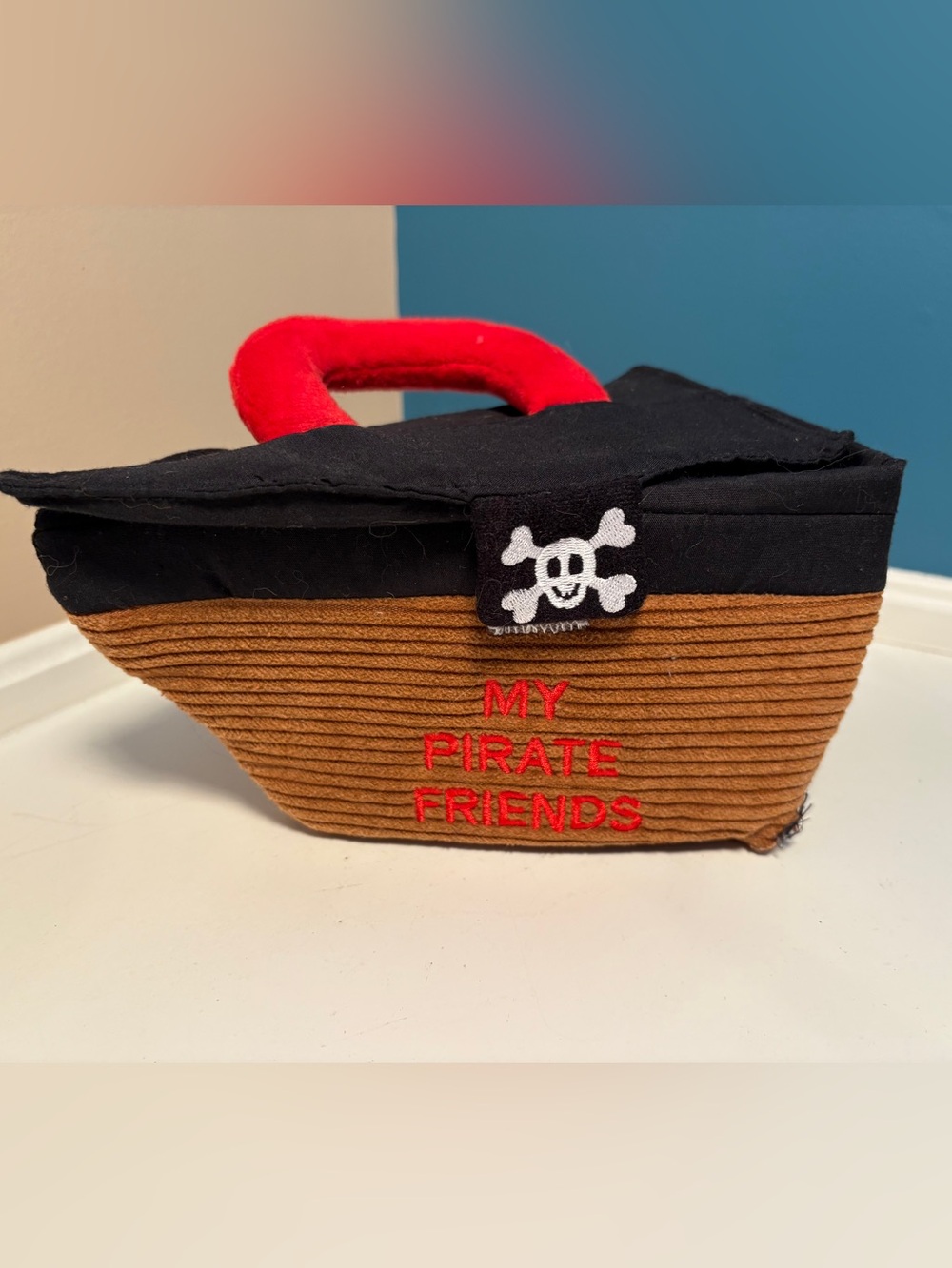 Aurora Baby “My Pirate Friends” Plush Pirate Ship w/ Monkey, Shark & Parrot